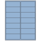 4" x 1.5"  Sheet Label