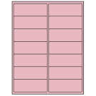 4" x 1.5"  Sheet Label