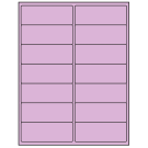 4" x 1.5"  Sheet Label