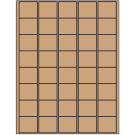 1.5" x 1.35"  Sheet Label