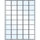 1.5" x 1.35"  Sheet Label