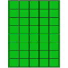 1.5" x 1.35"  Sheet Label