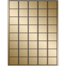 1.5" x 1.35"  Sheet Label