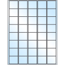 1.5" x 1.35"  Sheet Label