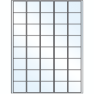 1.5" x 1.35"  Sheet Label