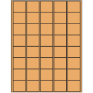 1.5" x 1.35"  Sheet Label