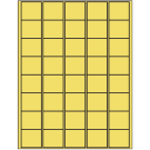1.5" x 1.35"  Sheet Label
