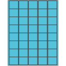 1.5" x 1.35"  Sheet Label