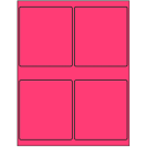 4" x 4.5"  Sheet Label