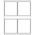 4" x 4.5"  Sheet Label