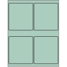 4" x 4.5"  Sheet Label