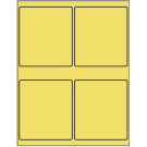 4" x 4.5"  Sheet Label