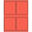 4" x 4.5"  Sheet Label