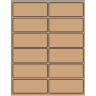 4" x 1.625"  Sheet Label