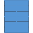 4" x 1.625"  Sheet Label