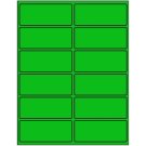 4" x 1.625"  Sheet Label