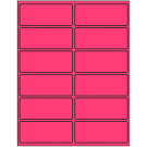 4" x 1.625"  Sheet Label