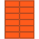 4" x 1.625"  Sheet Label