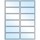 4" x 1.625"  Sheet Label