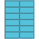 4" x 1.625"  Sheet Label