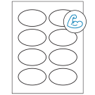 3.33" x 2"  Sheet Label