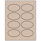 3.33" x 2"  Sheet Label