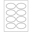 3.33" x 2"  Sheet Label