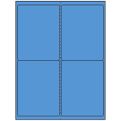 4" x 5"  Sheet Label