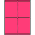 4" x 5"  Sheet Label