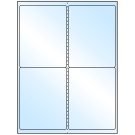 4" x 5"  Sheet Label