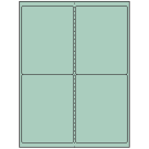 4" x 5"  Sheet Label