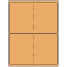 4" x 5"  Sheet Label