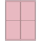 4" x 5"  Sheet Label