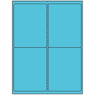 4" x 5"  Sheet Label