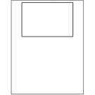 6" x 4"  Sheet Label