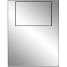 6" x 4"  Sheet Label