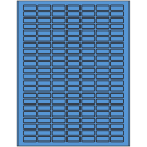 1" x 0.375"  Sheet Label