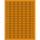 1" x 0.375"  Sheet Label