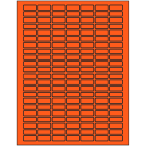 1" x 0.375"  Sheet Label