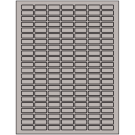 1" x 0.375"  Sheet Label