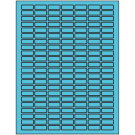 1" x 0.375"  Sheet Label