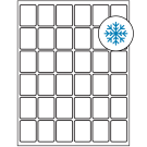1.25" x 1.625"  Sheet Label