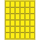 1.25" x 1.625"  Sheet Label