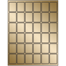 1.25" x 1.625"  Sheet Label