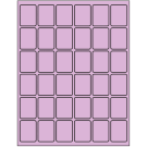 1.25" x 1.625"  Sheet Label
