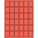 1.25" x 1.625"  Sheet Label