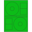 4.64" x 4.64"  Sheet Label