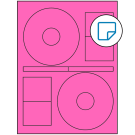 4.64" x 4.64"  Sheet Label