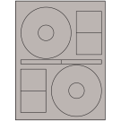 4.64" x 4.64"  Sheet Label