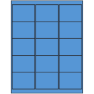 2.6875" x 2"  Sheet Label